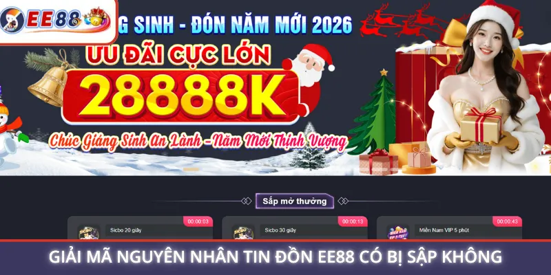 Giải mã nguyên nhân tin đồn EE88 có bị sập không